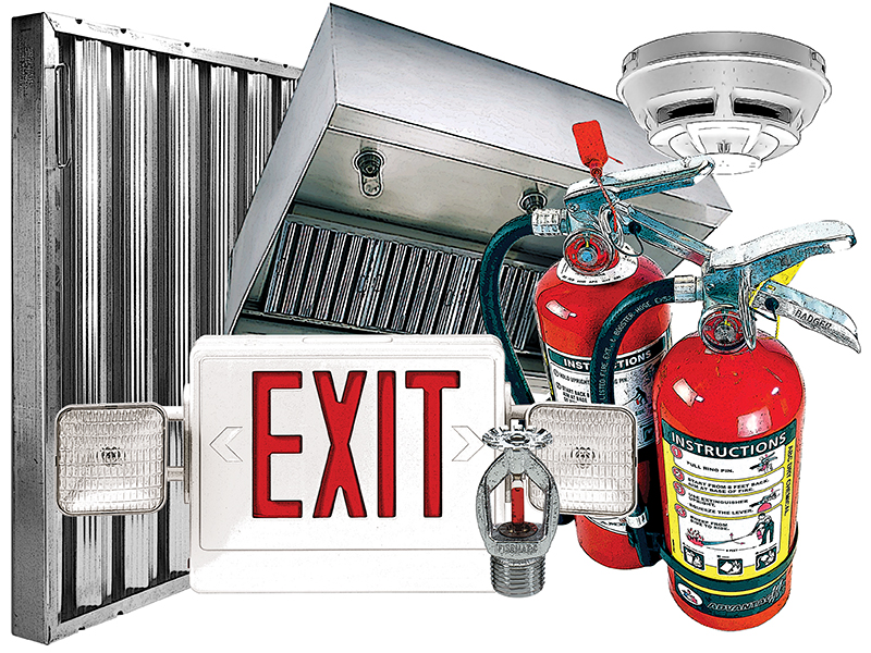 Commercial Fire Products We Service Image